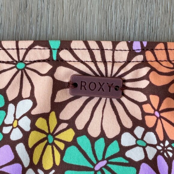 NEW Roxy Womens Large All About Sol Hipster Bikini Bottom Floral Print - Picture 7 of 8